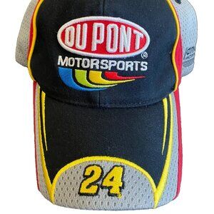 2000's Jeff Gordon #24 Du Pont Motorsports Chase Authentic Rainbow Warior Hat